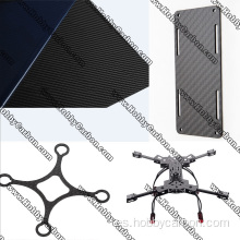 Piezas de fibra de carbono personalizadas para RC DRONE